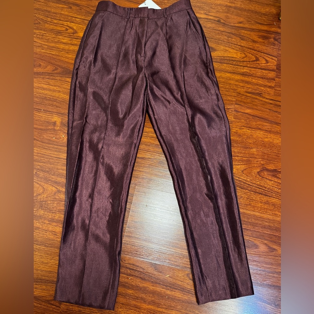 ASOS Women's Rich Brown Ankle Pants